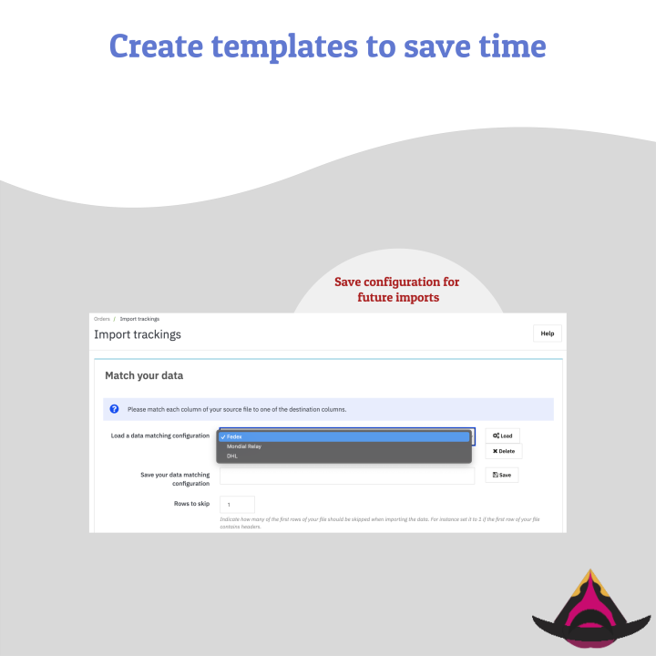 Import tracking numbers
