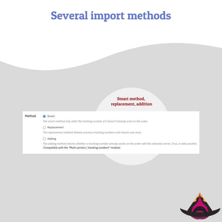 Import de numéros de suivi / numéros tracking